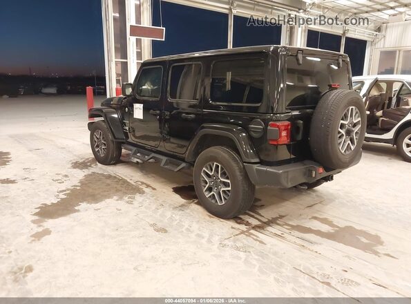 1C4PJXEG6RW319715 2024 JEEP WRANGLER Черный Задняя левая четверть
