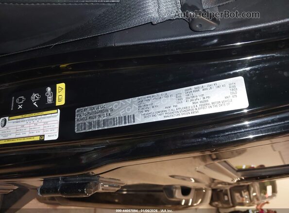 1C4PJXEG6RW319715 2024 JEEP WRANGLER Черный Вид подкапотного пространства