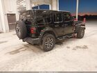 2024 Jeep Wrangler 4-door Sahara 4x4 Черный vin: 1C4PJXEG6RW319715