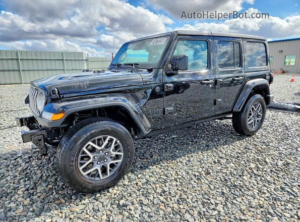 1C4PJXEN6TW184614 2026 JEEP WRANGLER Черный Передняя левая четверть