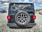 2026 Jeep Wrangler Sahara Черный vin: 1C4PJXEN6TW184614 Damage: Rear Bumper, Dent(S) W/ Paint Dmg, 1 To 2 Inches