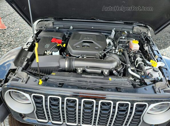 1C4PJXEN6TW184614 2026 JEEP WRANGLER Черный Вид задней части салона