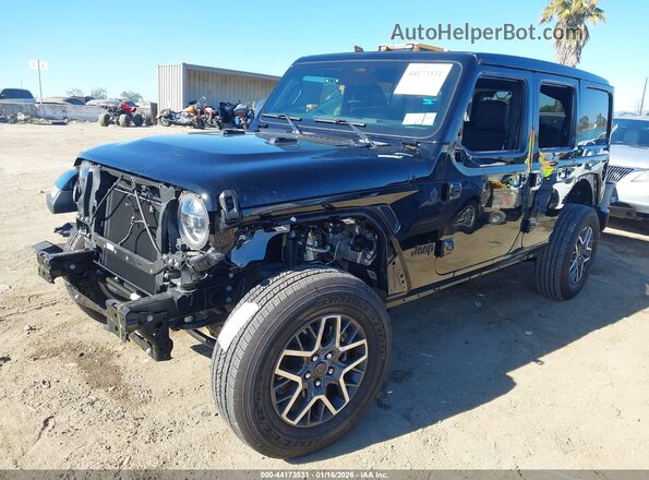 1C4PJXEN9SW620192 2025 JEEP WRANGLER Черный Передняя левая четверть