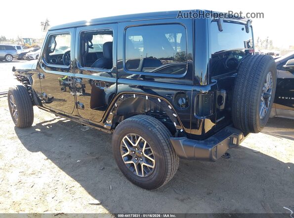 1C4PJXEN9SW620192 2025 JEEP WRANGLER Черный Задняя левая четверть