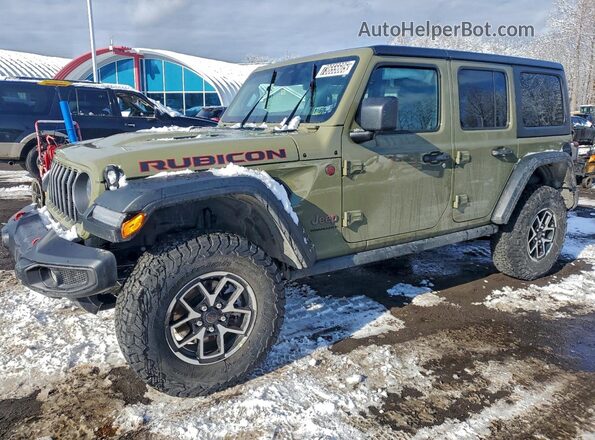 1C4PJXFG3TW184845 2026 JEEP WRANGLER Зеленый Передняя левая четверть