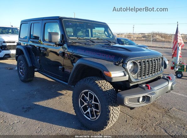 1C4PJXFN8TW194558 2026 JEEP WRANGLER Черный Передняя правая четверть