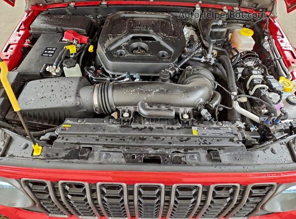 1C4PJXFNXTW194674 2026 JEEP WRANGLER Красный Вид задней части салона
