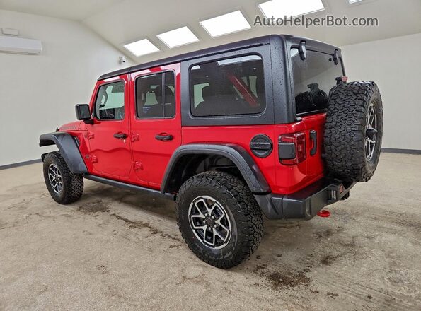 1C4PJXFNXTW194674 2026 JEEP WRANGLER Красный Задняя левая четверть