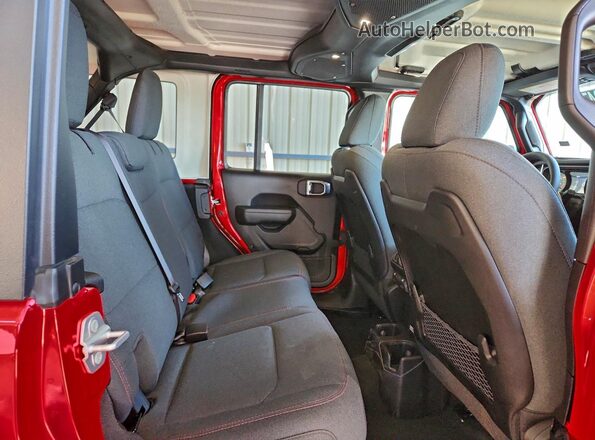 1C4PJXFNXTW194674 2026 JEEP WRANGLER Красный Вид задних сидений