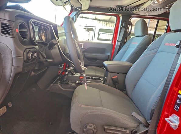 1C4PJXFNXTW194674 2026 JEEP WRANGLER Красный Вид салона спереди