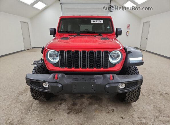 1C4PJXFNXTW194674 2026 JEEP WRANGLER Красный Панорамный вид салона 360°