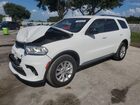 2024 Dodge Durango Sxt White vin: 1C4RDHAG7RC132979