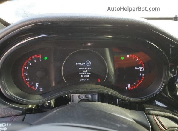 1C4RDHDG2PC555512 2023 DODGE DURANGO Черный Вид щитка приборов