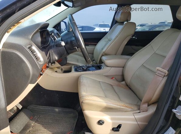 1C4RDHDG4GC336485 2016 DODGE DURANGO Черный Вид панели приборов