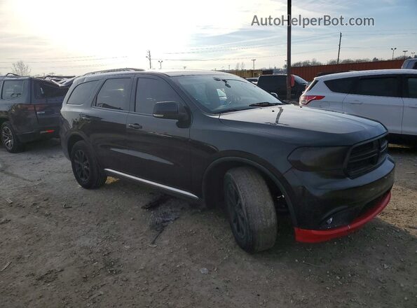 1C4RDHDG4GC336485 2016 DODGE DURANGO Черный Вид спереди
