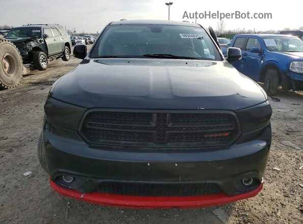 1C4RDHDG4GC336485 2016 DODGE DURANGO Черный Вид сзади