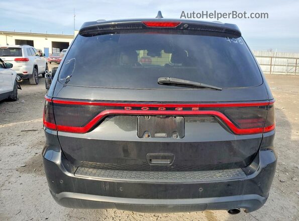 1C4RDHDG4GC336485 2016 DODGE DURANGO Черный Вид салона спереди