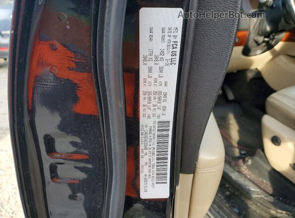 1C4RDHDG4GC336485 2016 DODGE DURANGO Черный Вид наклейки с VIN-кодом