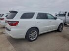 2022 Dodge Durango Gt Белый vin: 1C4RDHDG7NC218217