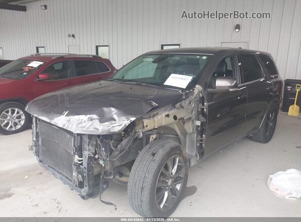 1C4RDHDG9JC239628 2018 DODGE DURANGO Серый Вид спереди