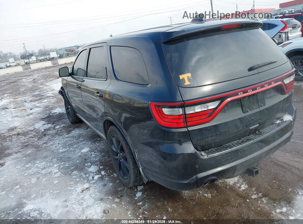 1C4RDHDGXHC783050 2017 DODGE DURANGO Черный Задняя левая четверть
