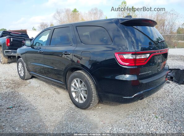 1C4RDHDGXSC545402 2025 DODGE DURANGO Black Задня ліва чверть