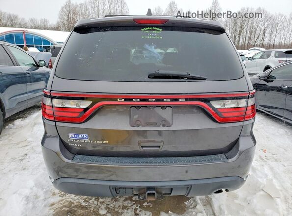 1C4RDJAG7HC644165 2017 DODGE DURANGO Серый Вид сзади