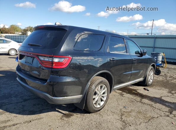 1C4RDJAG8JC291408 2018 DODGE DURANGO Черный Задняя правая четверть