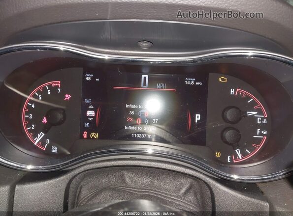 1C4RDJDG0GC440723 2016 DODGE DURANGO Черный Вид задних сидений