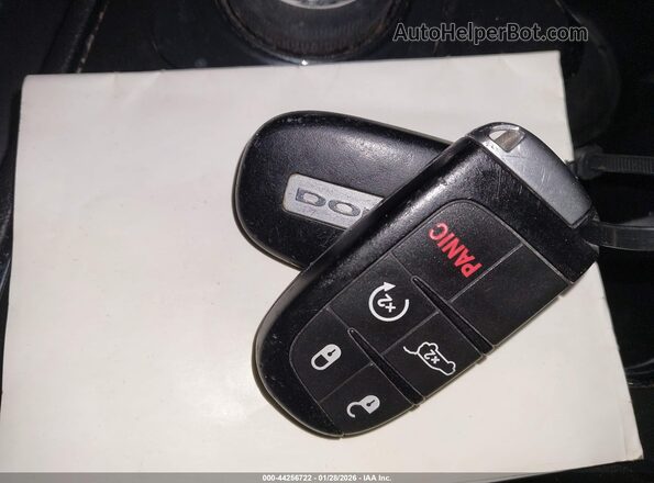 1C4RDJDG0GC440723 2016 DODGE DURANGO Черный Вид панели приборов