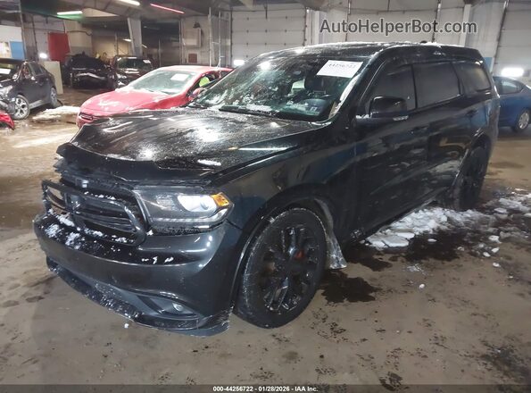 1C4RDJDG0GC440723 2016 DODGE DURANGO Черный Передняя левая четверть