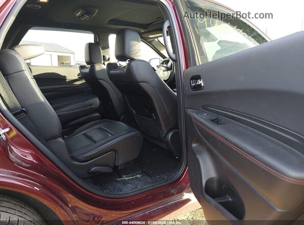 1C4RDJDG1SC528687 2025 DODGE DURANGO Красный Вид наклейки с VIN-кодом