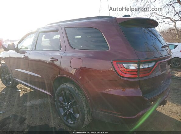 1C4RDJDG1SC528687 2025 DODGE DURANGO Красный Задняя левая четверть
