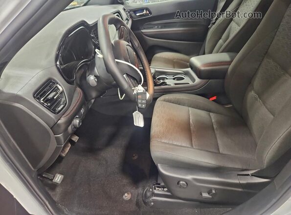 1C4RDJDG1TC167639 2026 DODGE DURANGO Белый Вид салона спереди