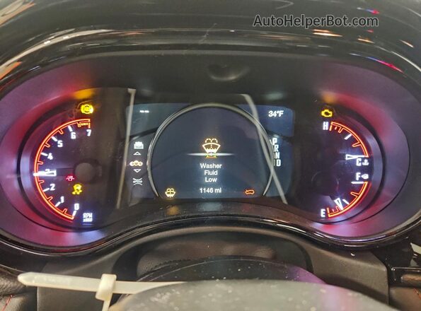 1C4RDJDG1TC167639 2026 DODGE DURANGO Белый Вид щитка приборов