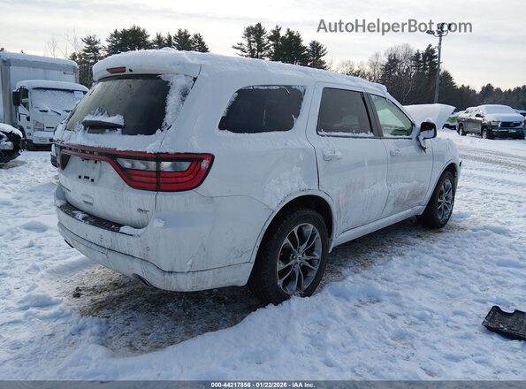 1C4RDJDG2KC723617 2019 DODGE DURANGO Белый Задняя правая четверть