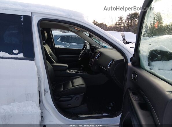 1C4RDJDG2KC723617 2019 DODGE DURANGO Белый Вид салона спереди