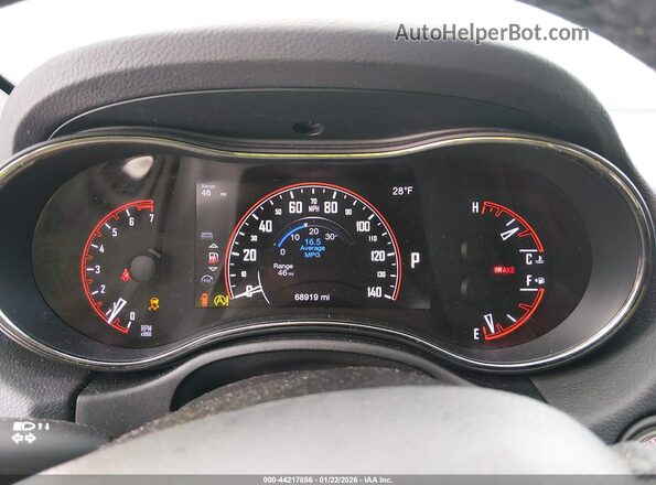 1C4RDJDG2KC723617 2019 DODGE DURANGO Белый Вид задних сидений