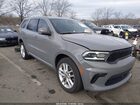 2022 Dodge Durango Gt Plus Awd Gray vin: 1C4RDJDG2NC183030