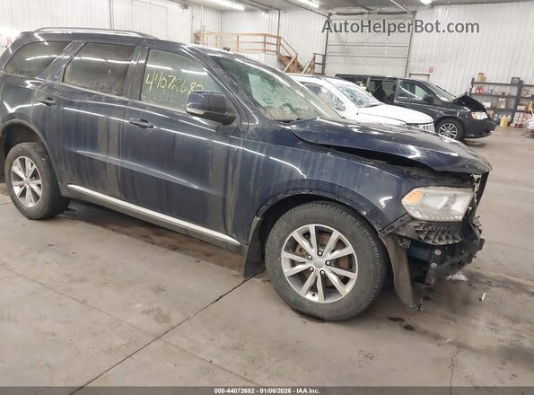 1C4RDJDG3GC393087 2016 DODGE DURANGO Dark Blue Передняя правая четверть