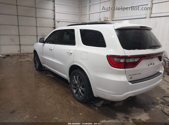 1C4RDJDG4JC210271 2018 DODGE DURANGO Белый Задняя левая четверть
