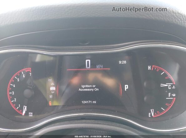 1C4RDJDG6GC345454 2016 DODGE DURANGO Белый Вид задних сидений