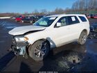 2016 Dodge Durango Limited Белый vin: 1C4RDJDG6GC345454