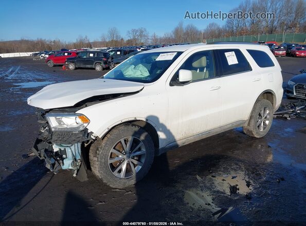 1C4RDJDG6GC345454 2016 DODGE DURANGO Белый Передняя левая четверть