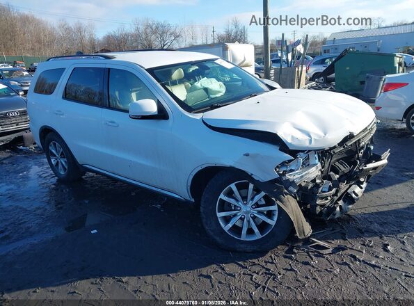 1C4RDJDG6GC345454 2016 DODGE DURANGO Белый Передняя правая четверть