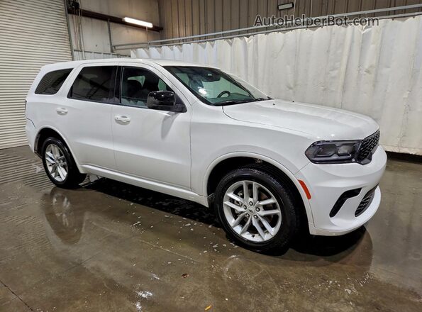 1C4RDJDG6SC531620 2025 DODGE DURANGO Белый Передняя правая четверть