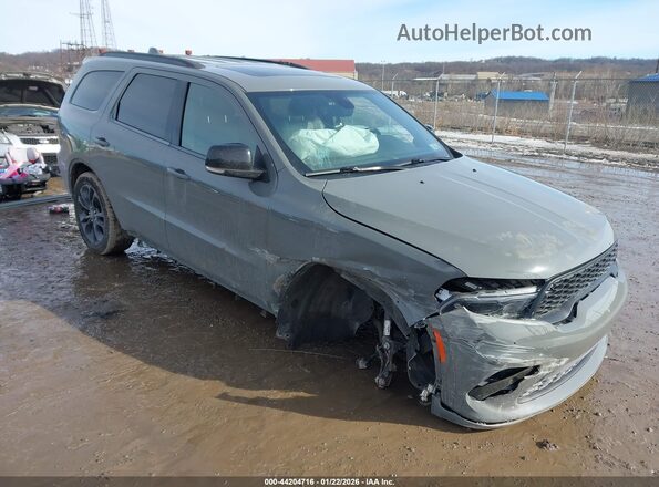 1C4RDJDG7MC521682 2021 DODGE DURANGO Gray Передня права чверть