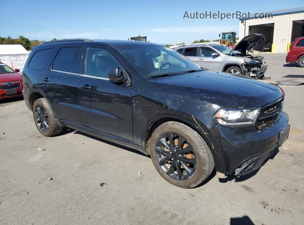 1C4RDJDG9JC150195 2018 DODGE DURANGO Черный Передняя правая четверть