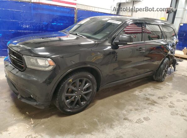 1C4RDJDG9JC498319 2018 DODGE DURANGO Черный Передняя левая четверть