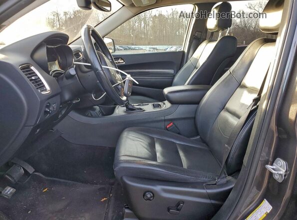 1C4RDJDG9KC551005 2019 DODGE DURANGO Серый Вид салона спереди